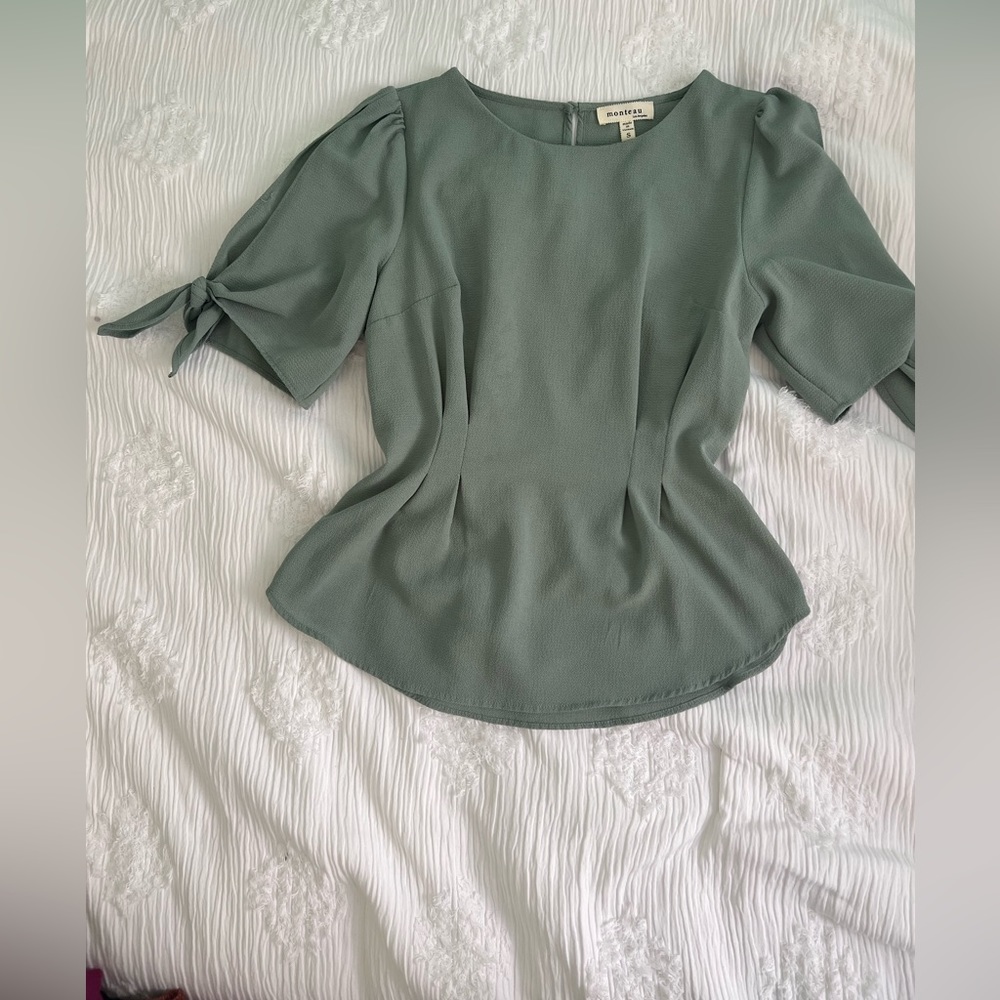 Monteau Mint blouse